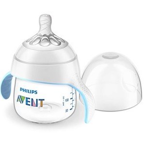 شیشه شیر دسته دار فیلیپس اونت مدل نچرال حجم ۱۵۰ میلی‌لیتر