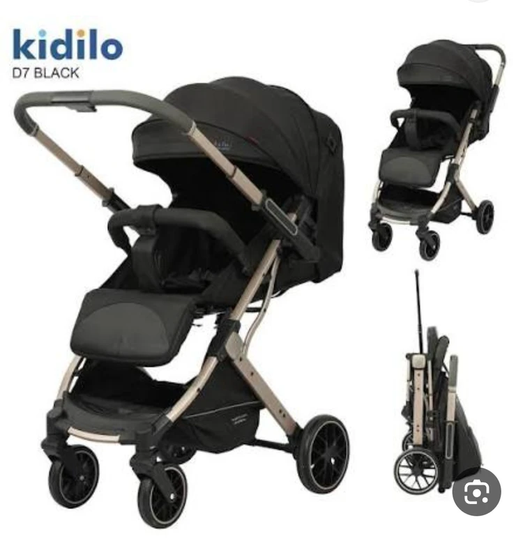 کالسکه کیدیلو مدل D7 رنگ مشکی